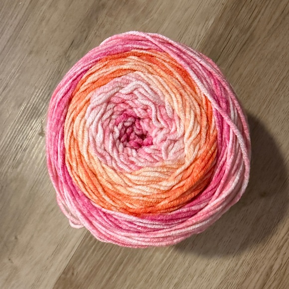 Lion Brand Mandala Ombré Yarn in Colorway “Serene@ - Picture 4 of 4